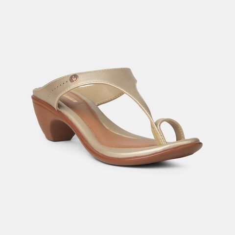 BATA SILVER THONG FOR WOMEN